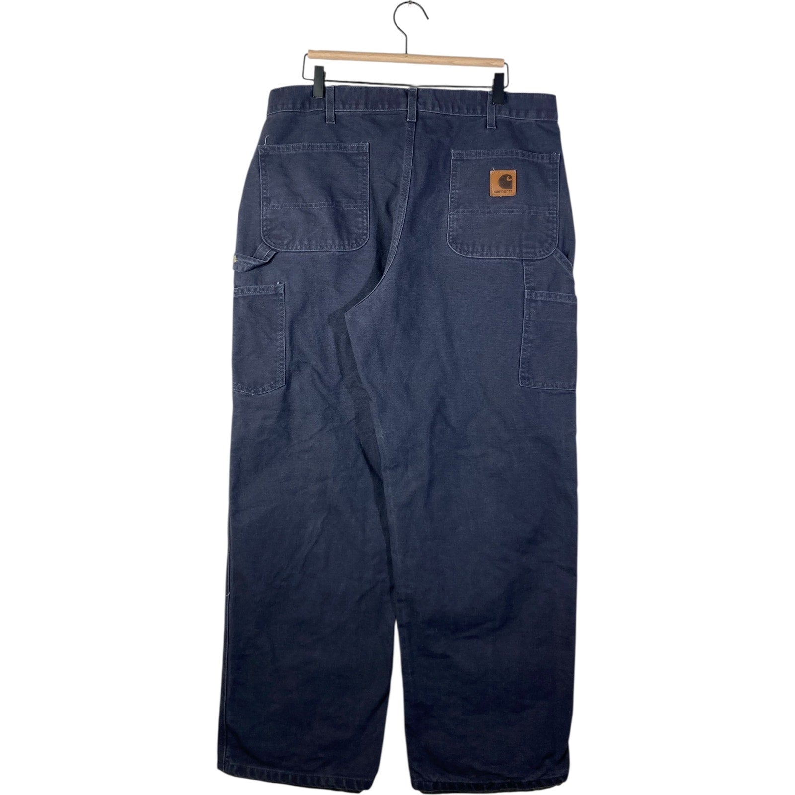 Vintage Carhartt Loose Straight Washed Duck Dungaree Work Pants 38x30