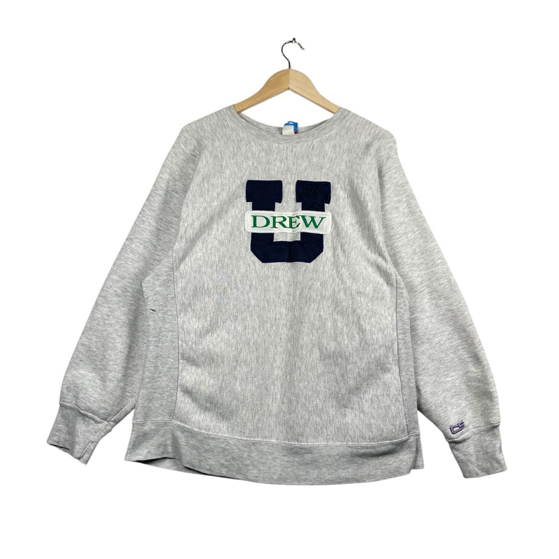 Vintage U Drew University Knit Sweatshirt