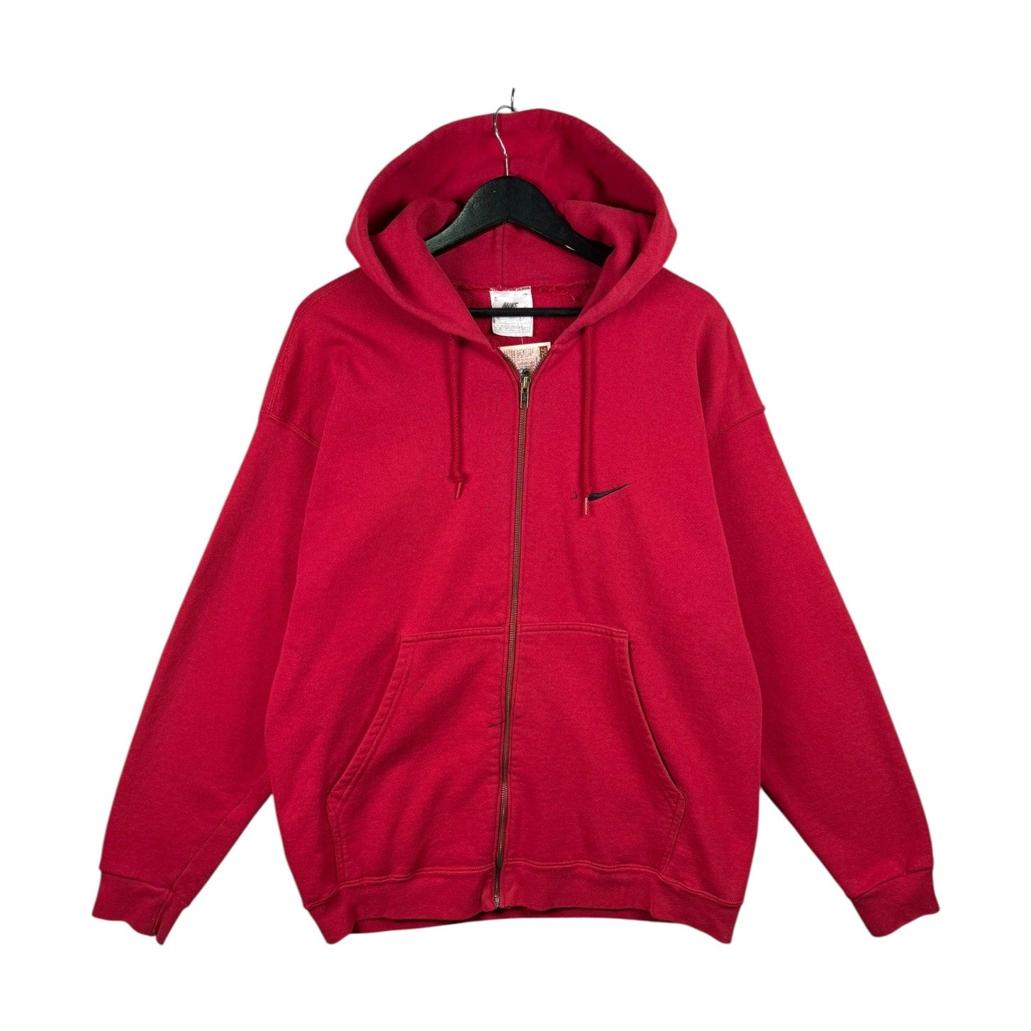 Vintage Nike Swoosh Full Zip Hoodie
