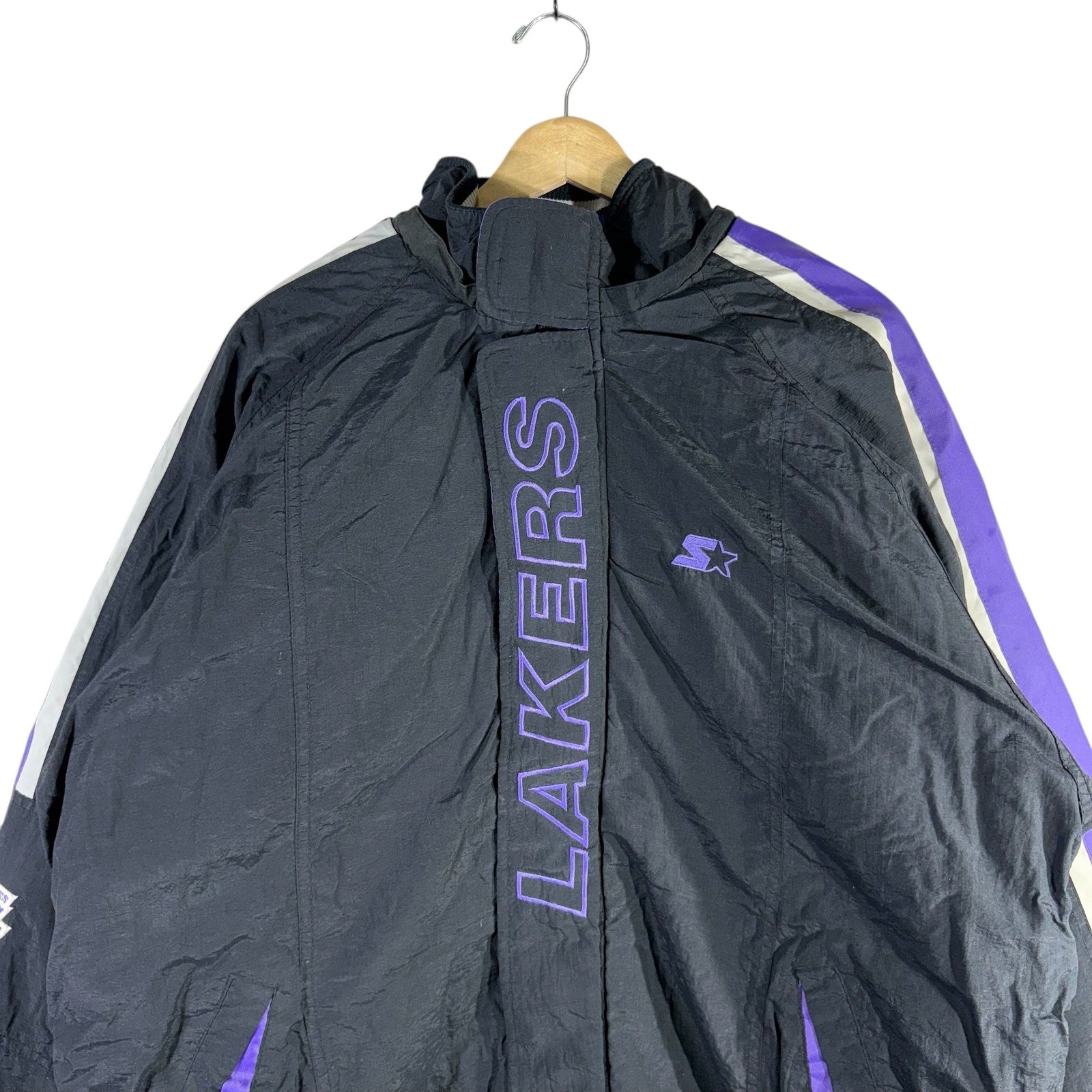 Vintage Starter Los Angeles Lakers Puffer Jacket