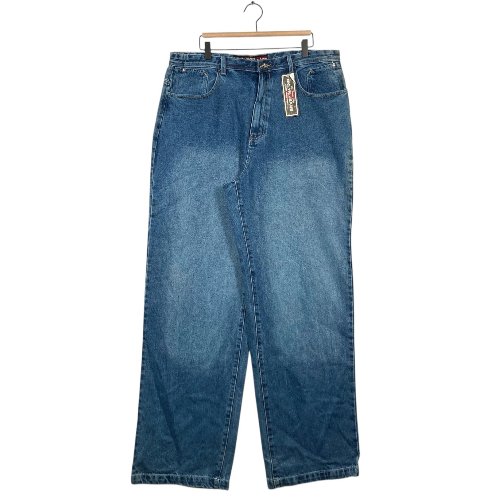 Vintage BKLYN Jeans Straight Leg Denim Jeans 38 x 35