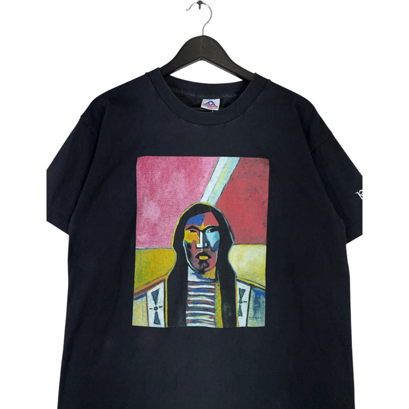 Vintage Native American Art Painting T-Shirt