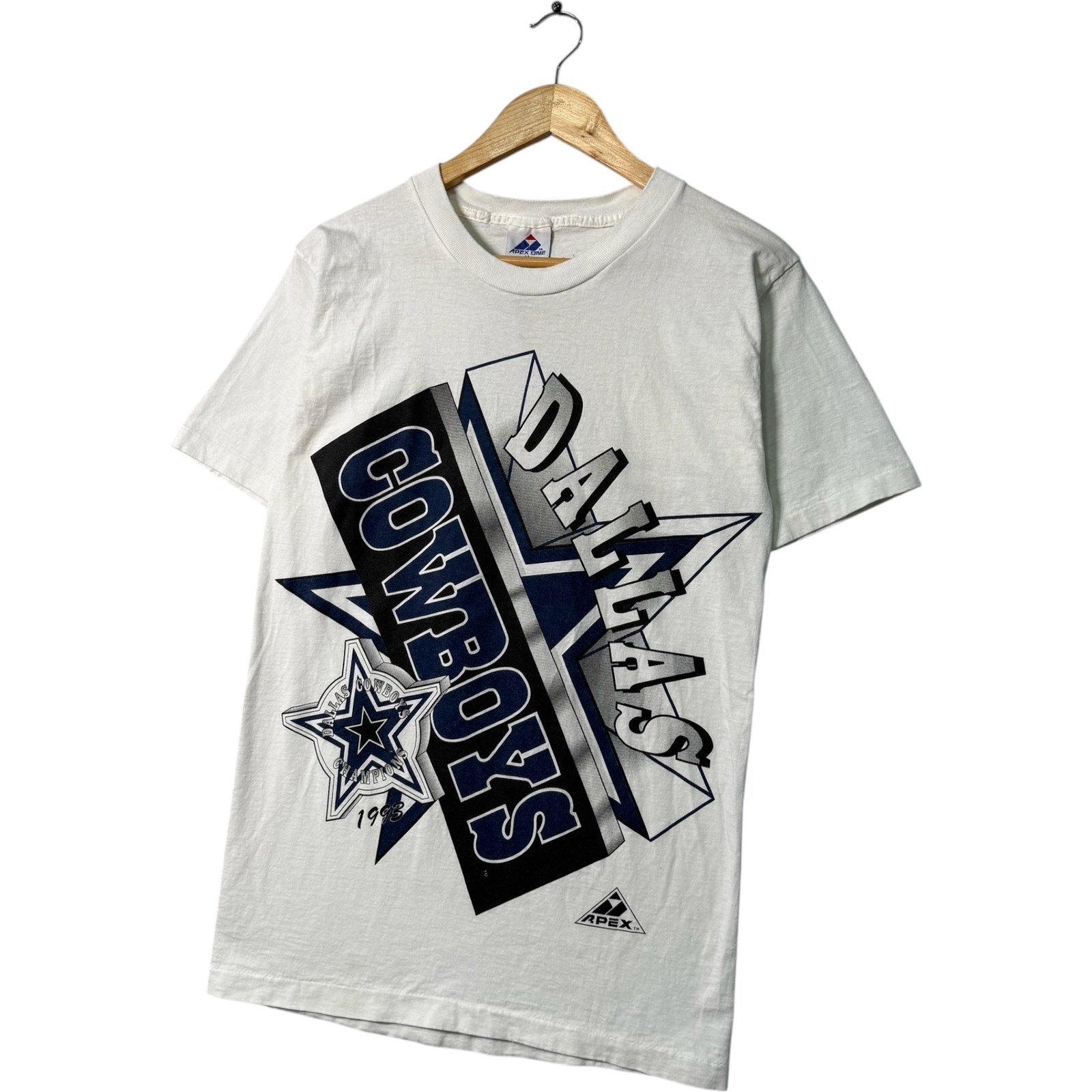 Vintage Apex One Dallas Cowboys Tee 1993