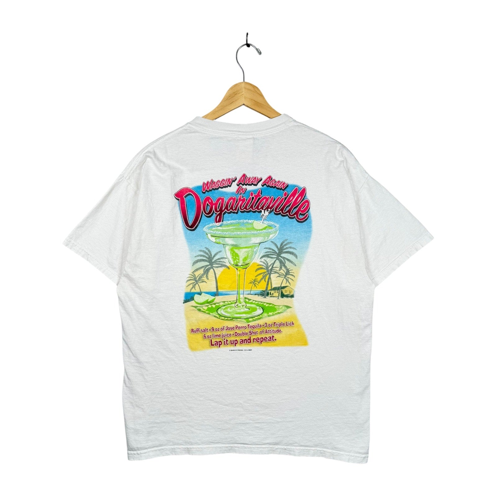 Vintage Fun & Attitude Big Dogs Mullet T-Shirt