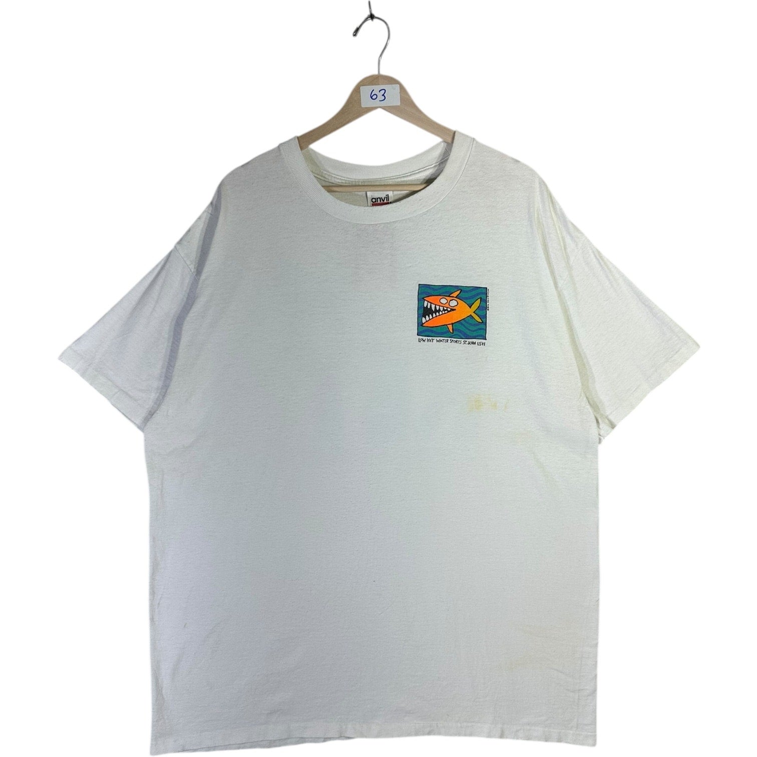 Vintage Low Key Watersports St. John USVI T-Shirt