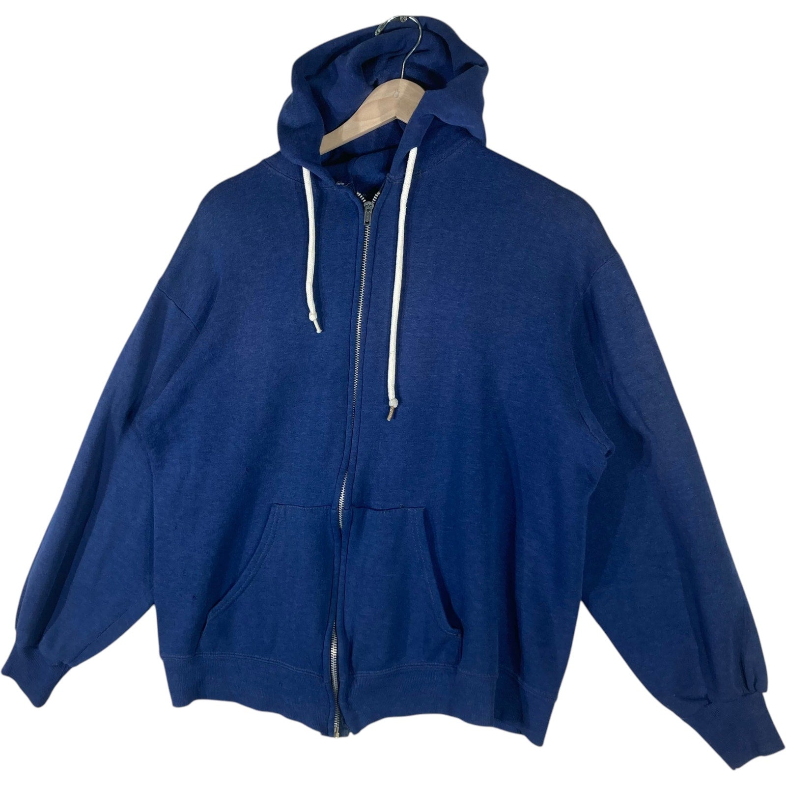 Vintage 70s/80s Blank Zip Up Hoodie