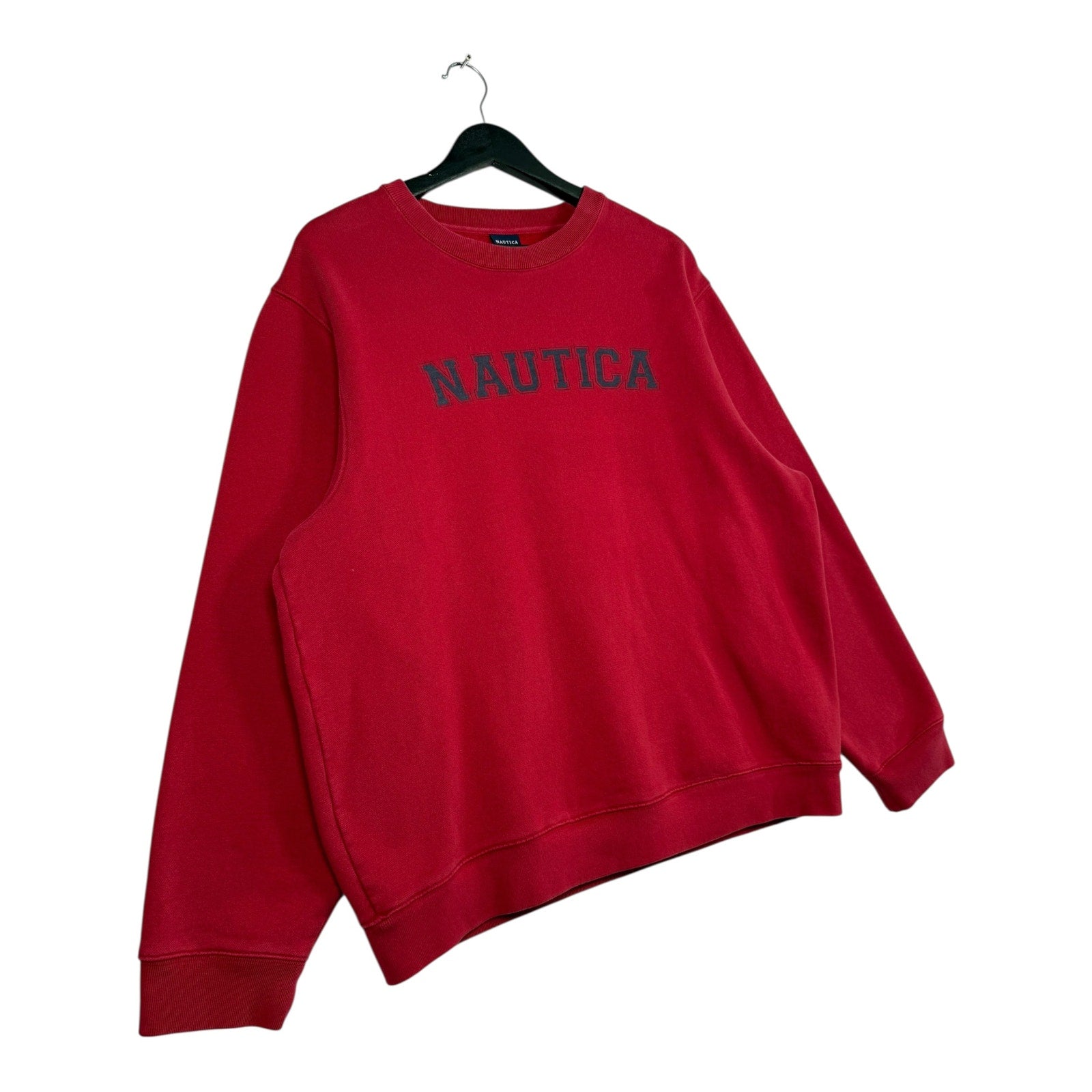Vintage Nautica Chest Spellout Crewneck