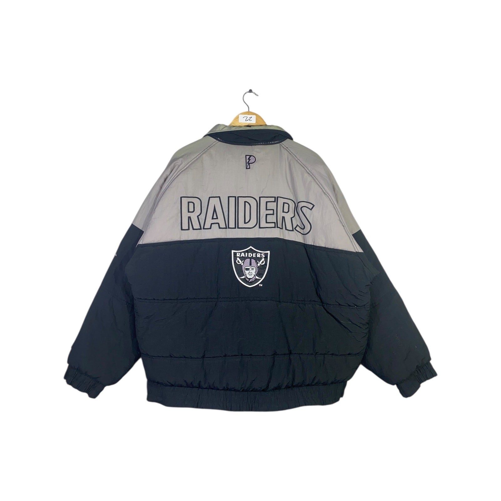 Vintage Oakland Raiders NFL Puffer Jacket