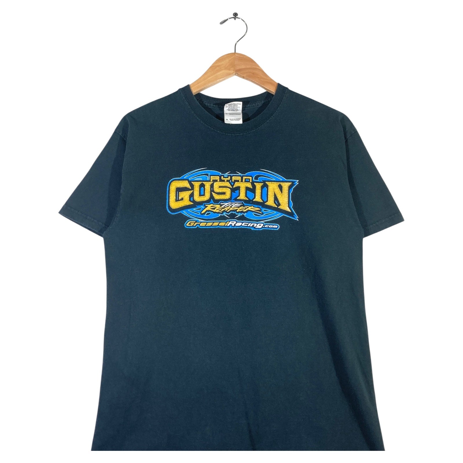 Vintage Ryan Gustin The Reaper Dirt Track T-Shirt
