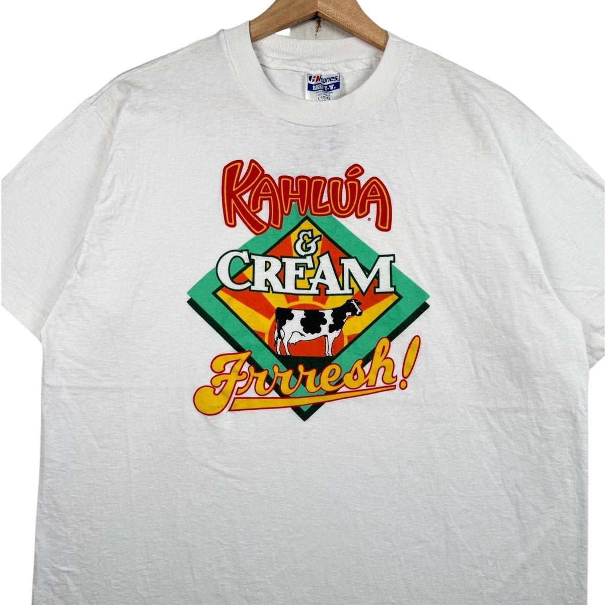Vintage Kahlúa & Cream Fresh! T-Shirt 90s