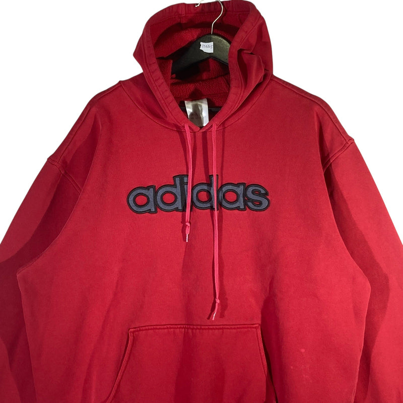 Vintage Adidas Chest Spellout Hoodie