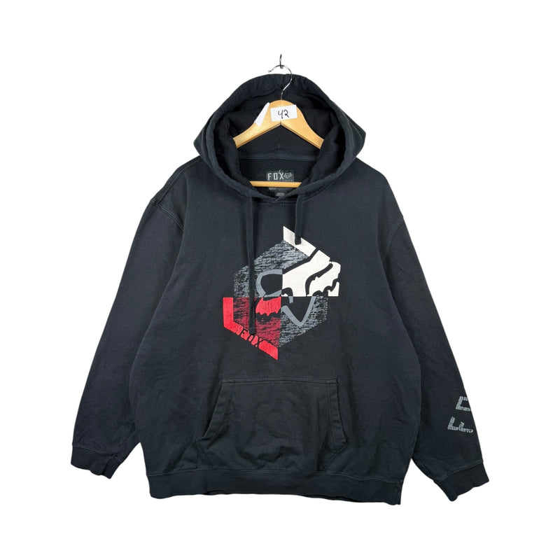 Vintage Fox Pullover Hoodie