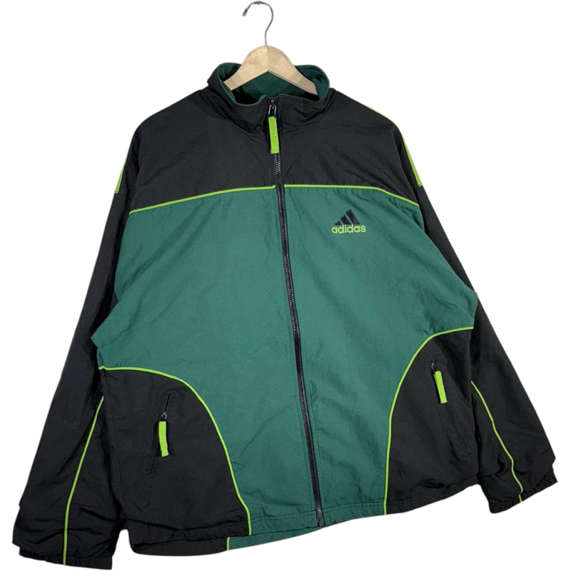 Vintage Adidas Mini Logo Full Zip Windbreaker