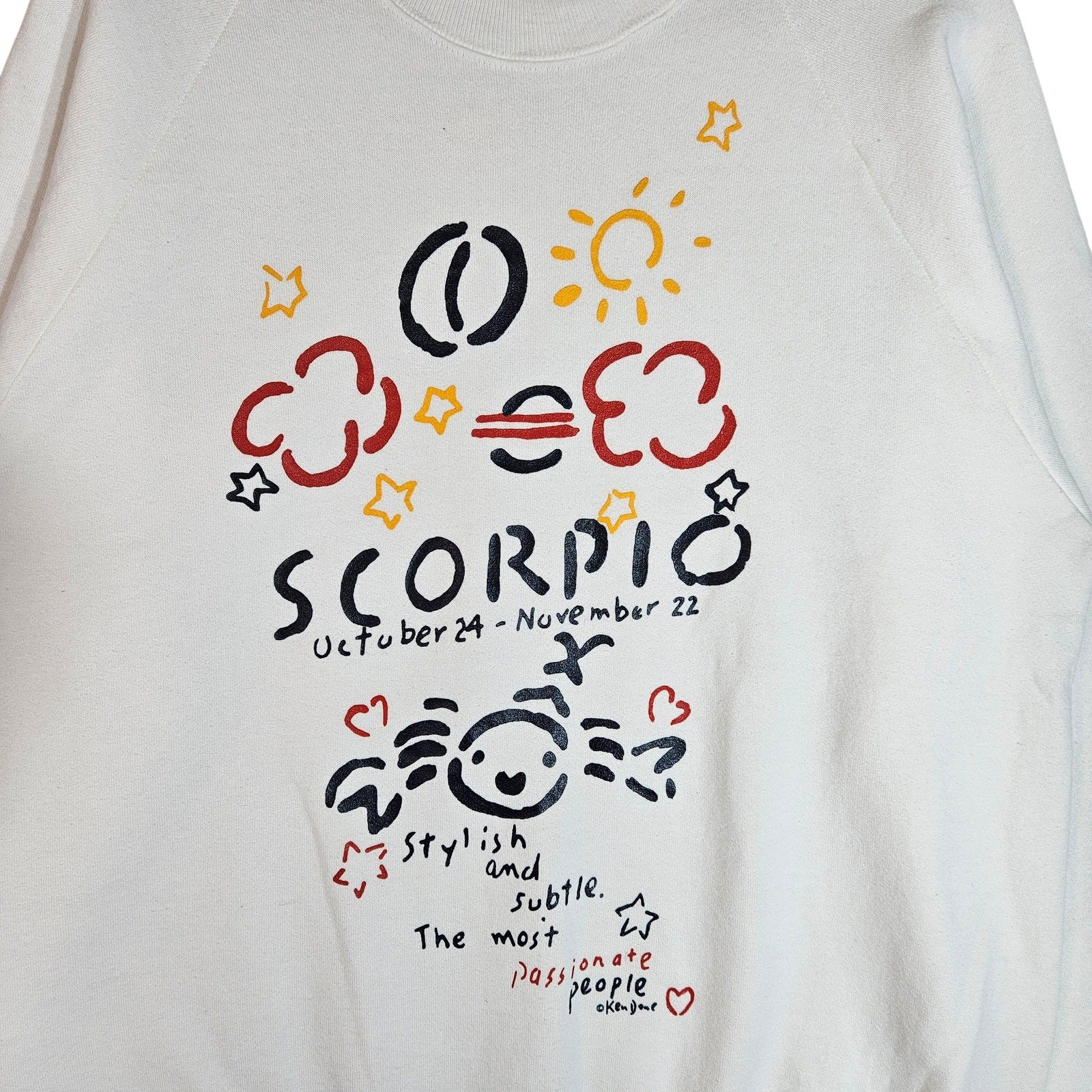 Vintage Scorpio Astrology Crewneck