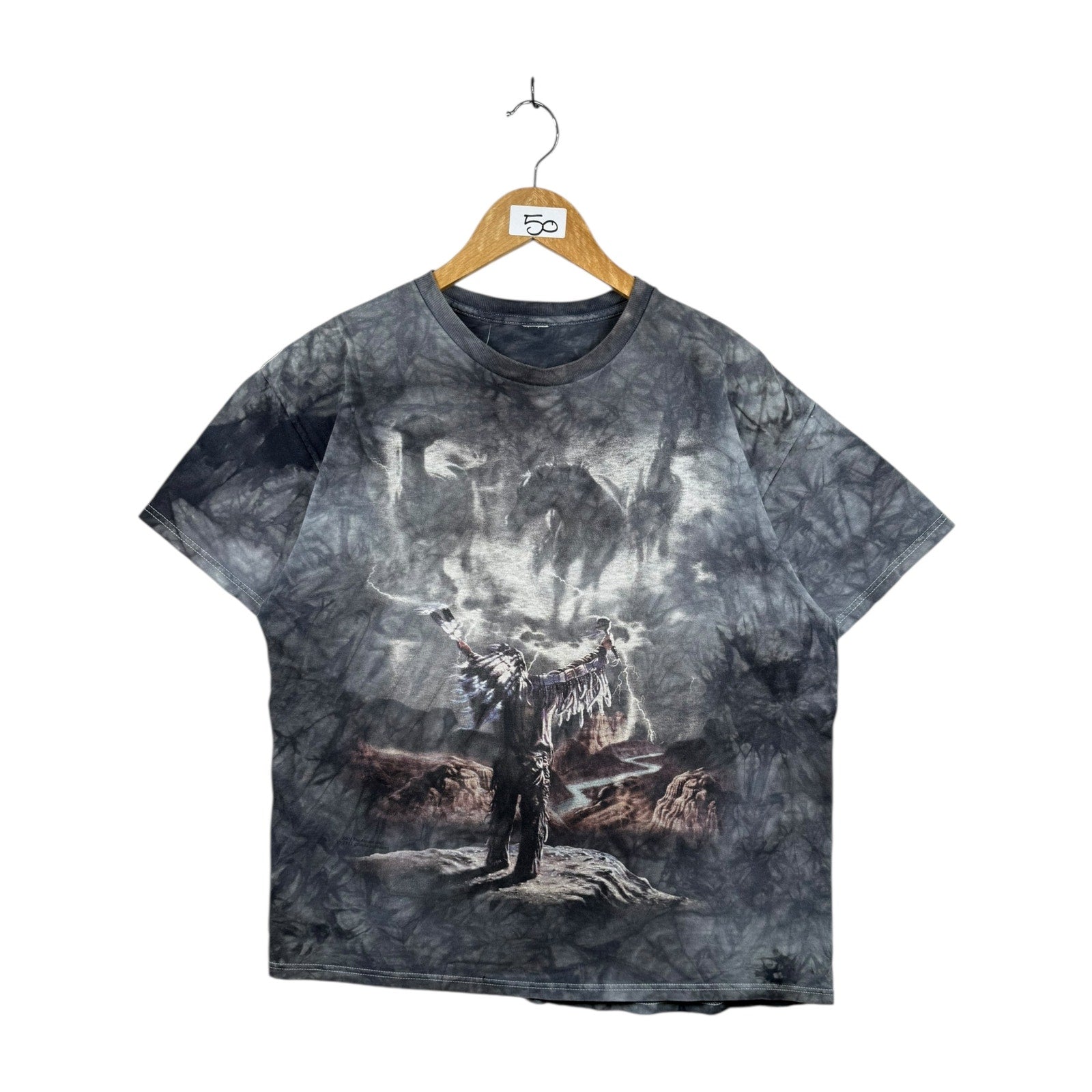 Vintage The Mountain Vibes Tie Dye T-Shirt