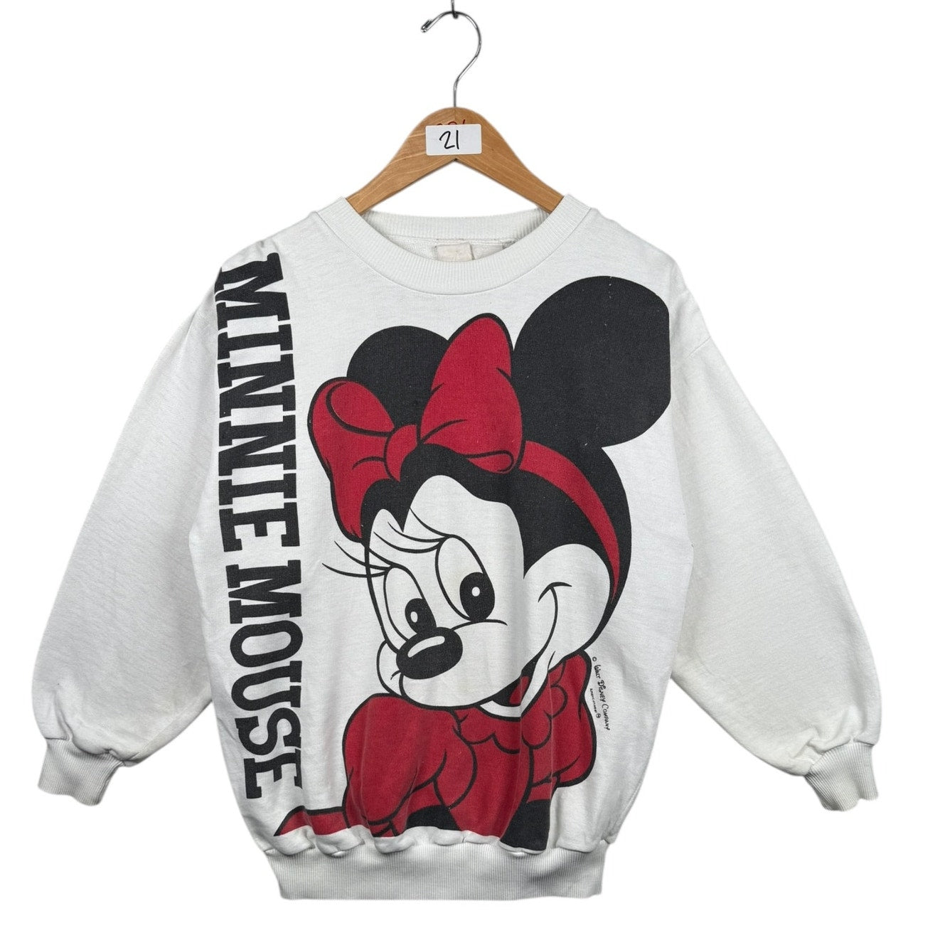 Vintage Women's Minnie Mouse Sweatshirt Crewneck