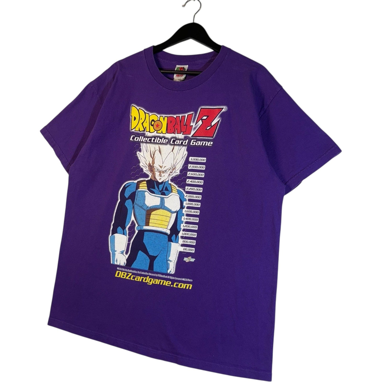 Vintage Dragon Ball Z Card Game Tournament Master Tee