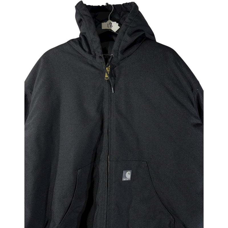 Vintage Carhartt Full Zip Hooded Workwear Jacket