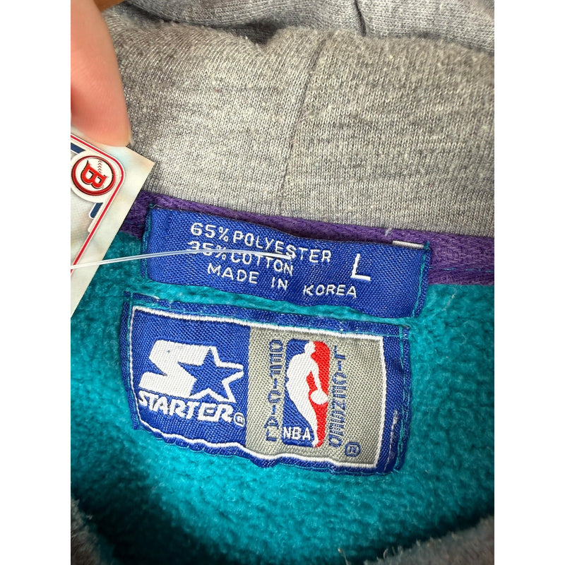 Vintage Starter Charlotte Hornets NBA Hoodie