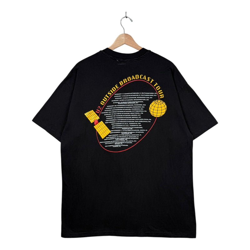 Vintage U2 Zoo TV Outside Broadcast Band T-Shirt