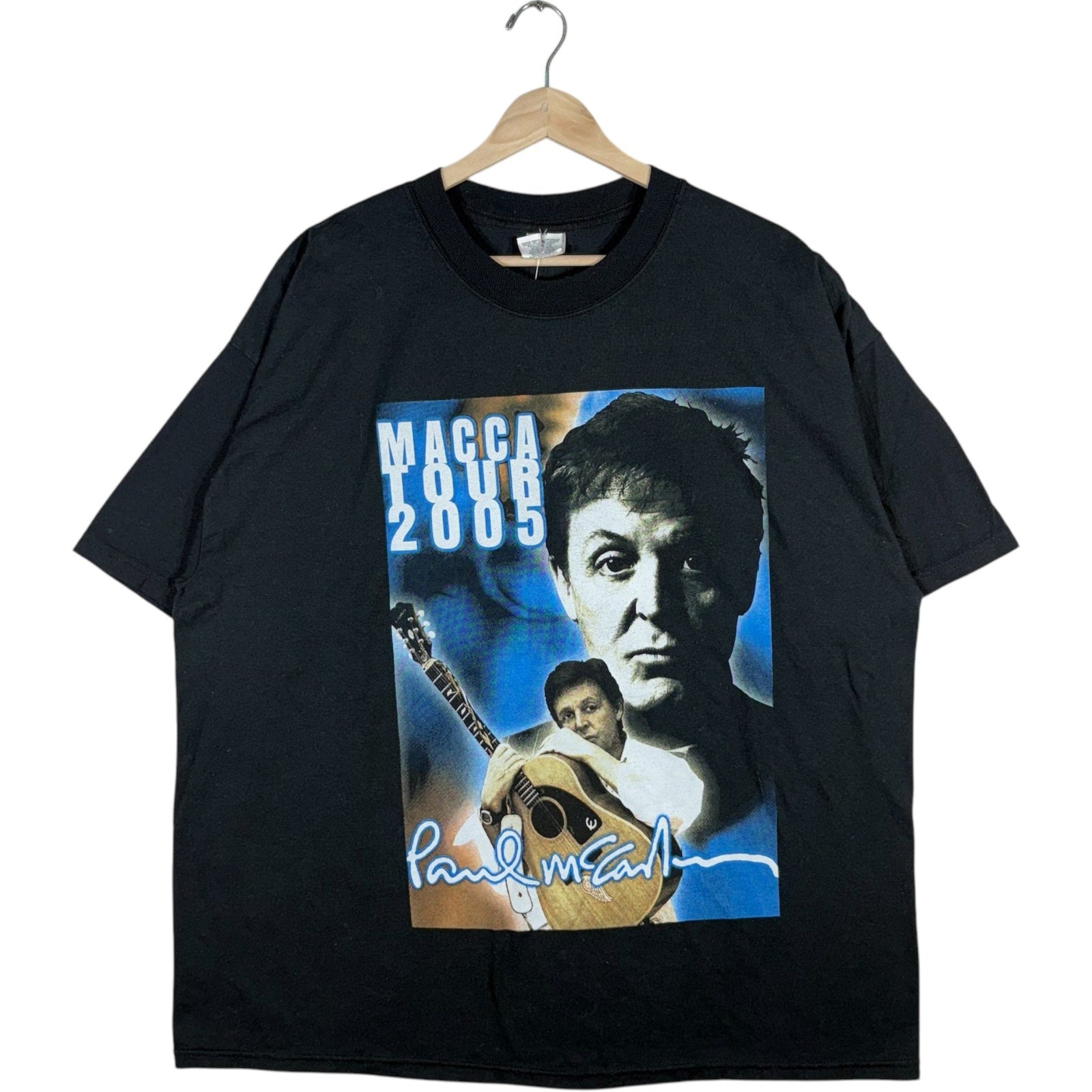 Vintage Paul McCartney Macca Tour Tee 2005