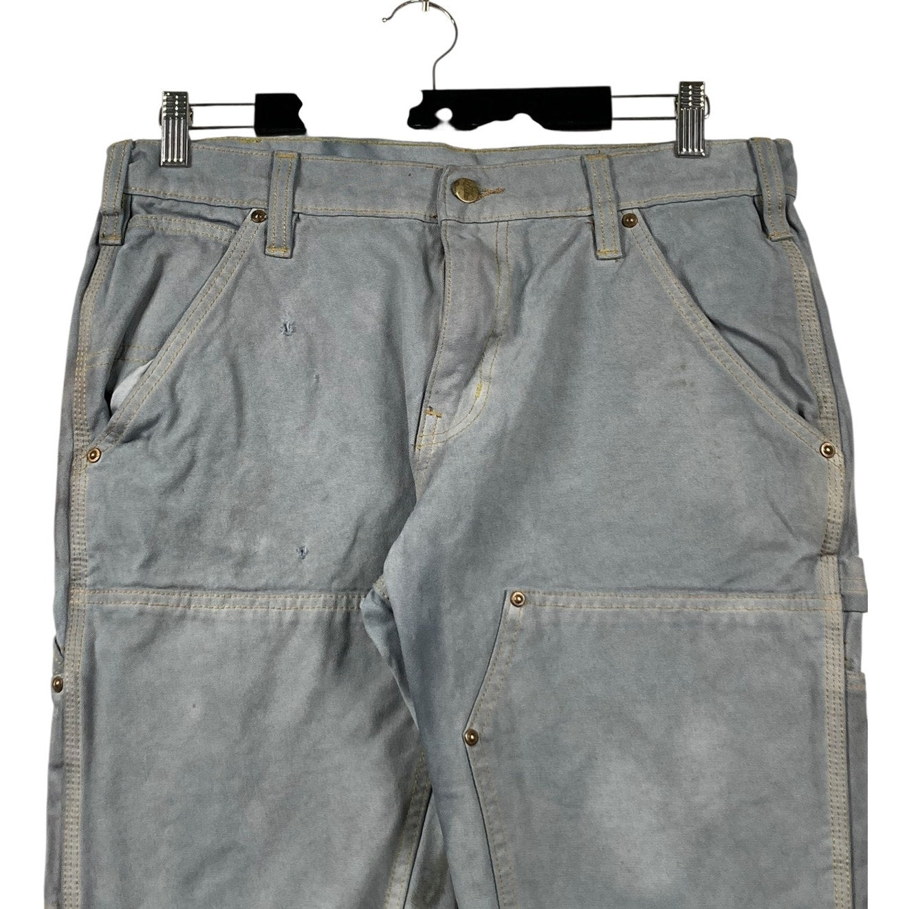 Vintage Carhartt Raw Hem Relaxed Carpenter Shorts 34