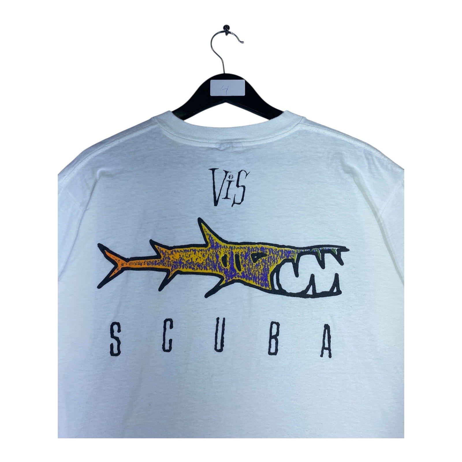 Vintage ViS Scuba Malibu Divers California T-Shirt
