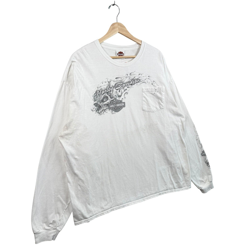 Vintage Harley Davidson Motorcycles Long Sleeve