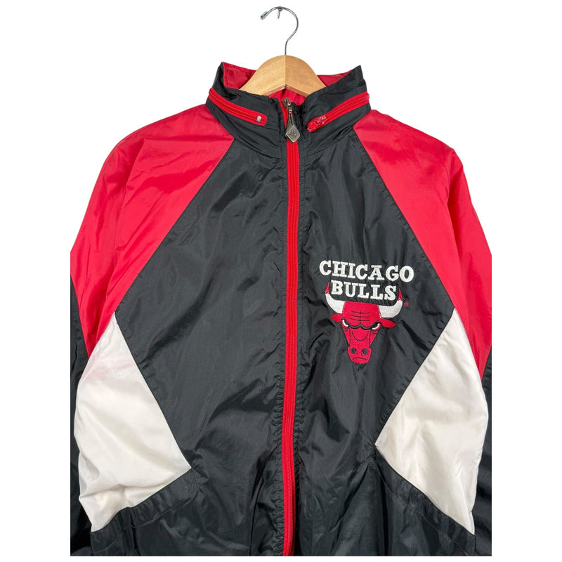Vintage Chicago Bulls NBA Embroidered Logo Windbreaker