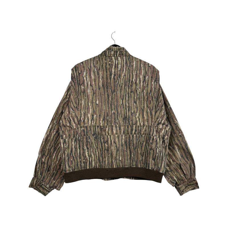 Vintage Hardwood Camouflage Full Zip Light Jacket