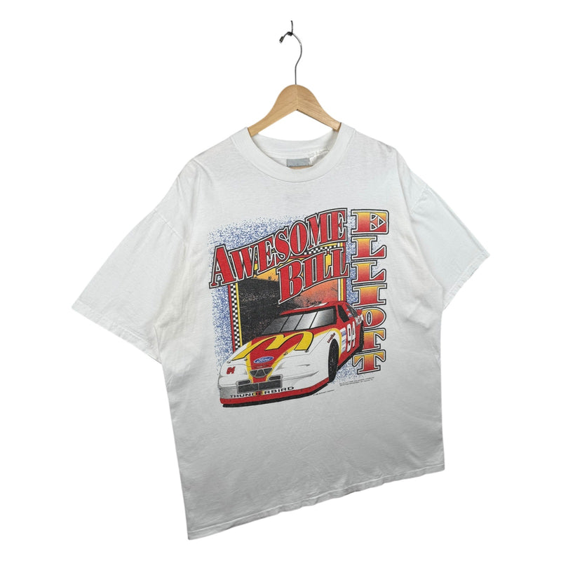 Vintage Bill Elliott #94 Ford Thunderbird NASCAR Racing T-Shirt