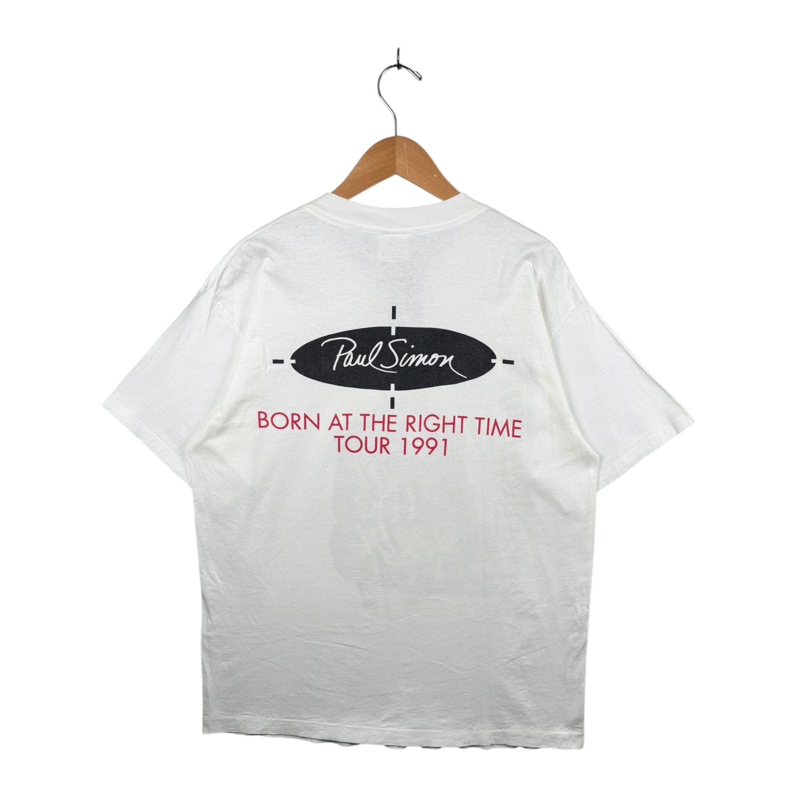 Vintage Paul Simon Born at the Right Time T-Shirt