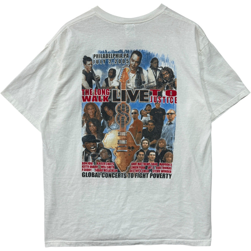 Vintage The Long Walk To Justice Artists' Benefit Concert Tee