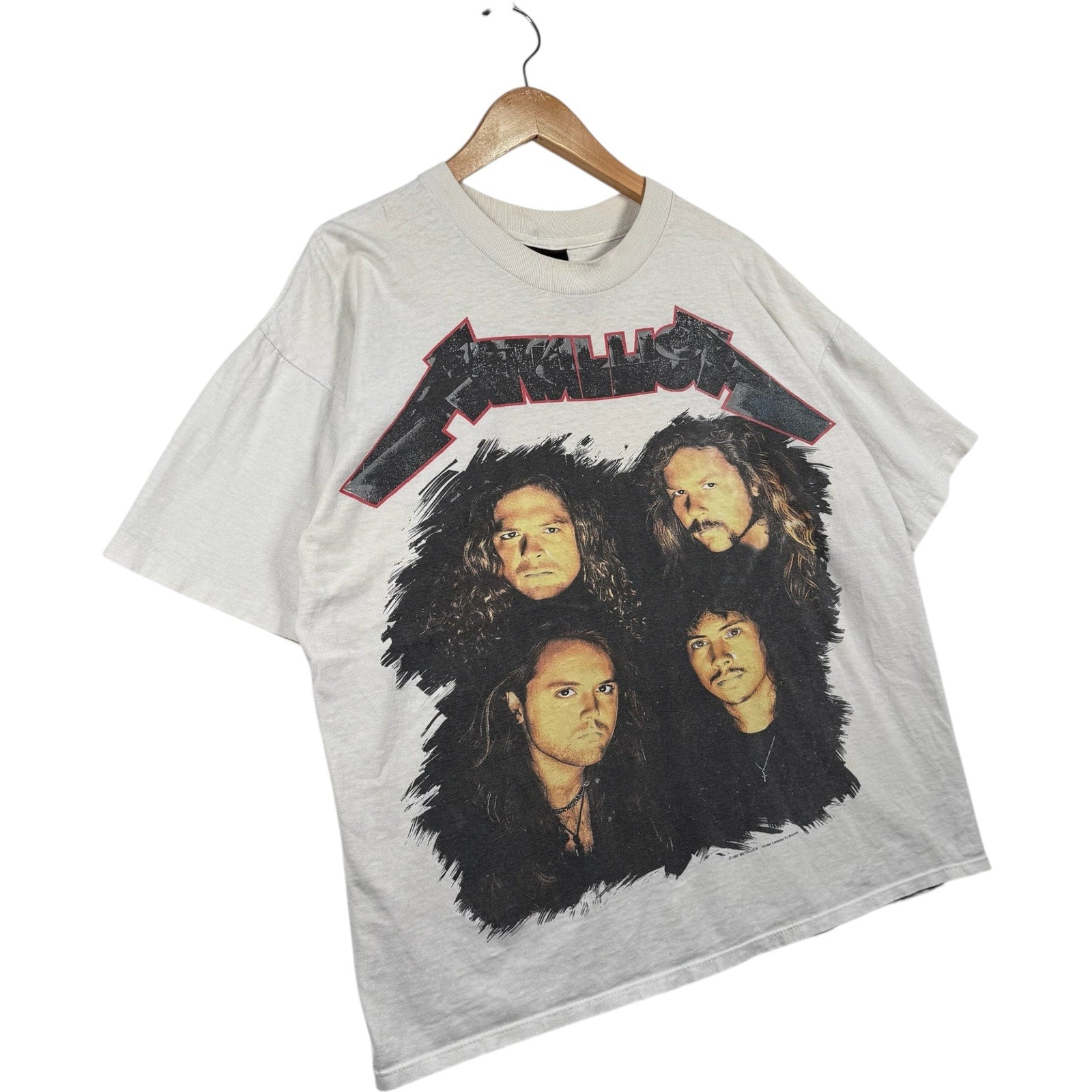 Vintage Metallica Wherever I May Roam Stage Set Tee 1991