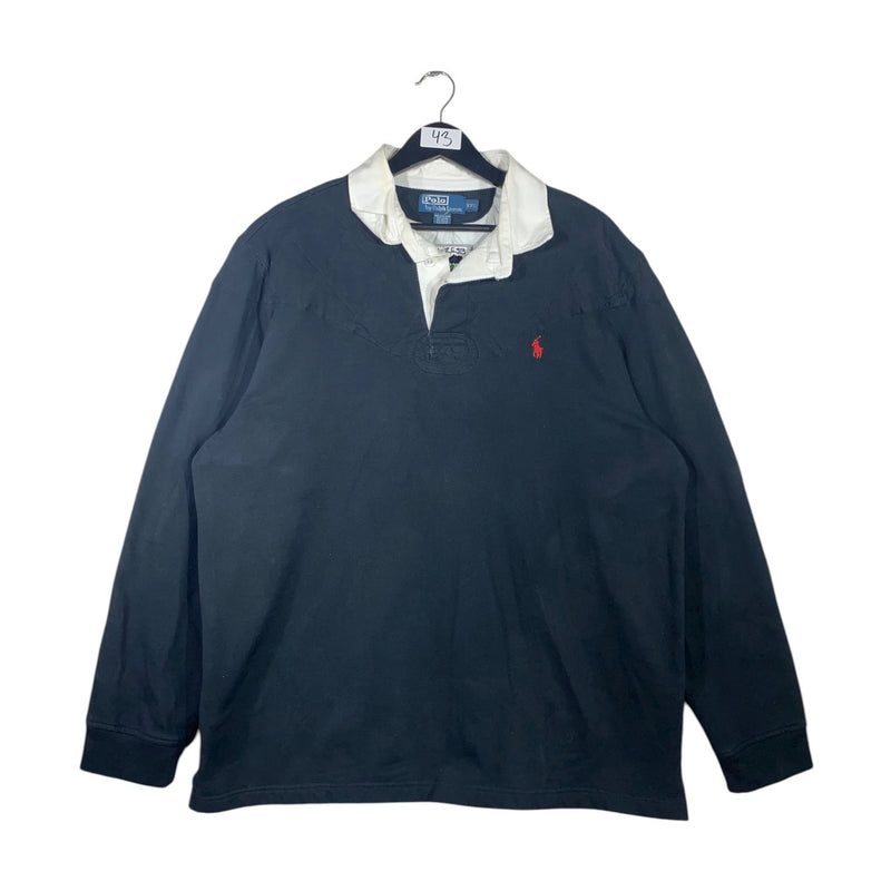 Vintage Polo Ralph Lauren Rugby Long Sleeve Polo