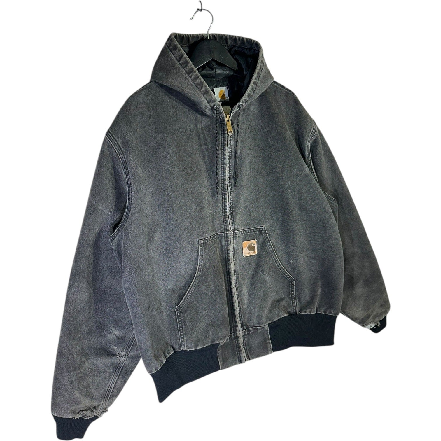 Vintage Carhartt Insulated Hooded Workwear Jacket