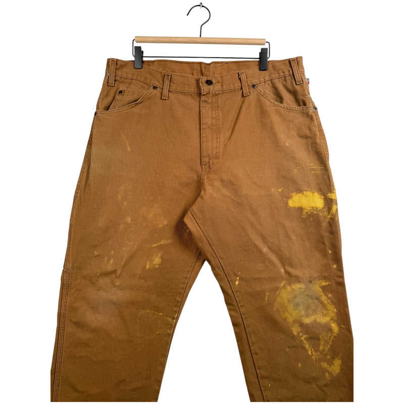 Vintage Dickies Paint Splatter Carpenter Pants 36x30
