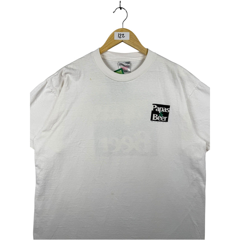 Vintage Oneita Papas & Beer Mexico T-Shirt