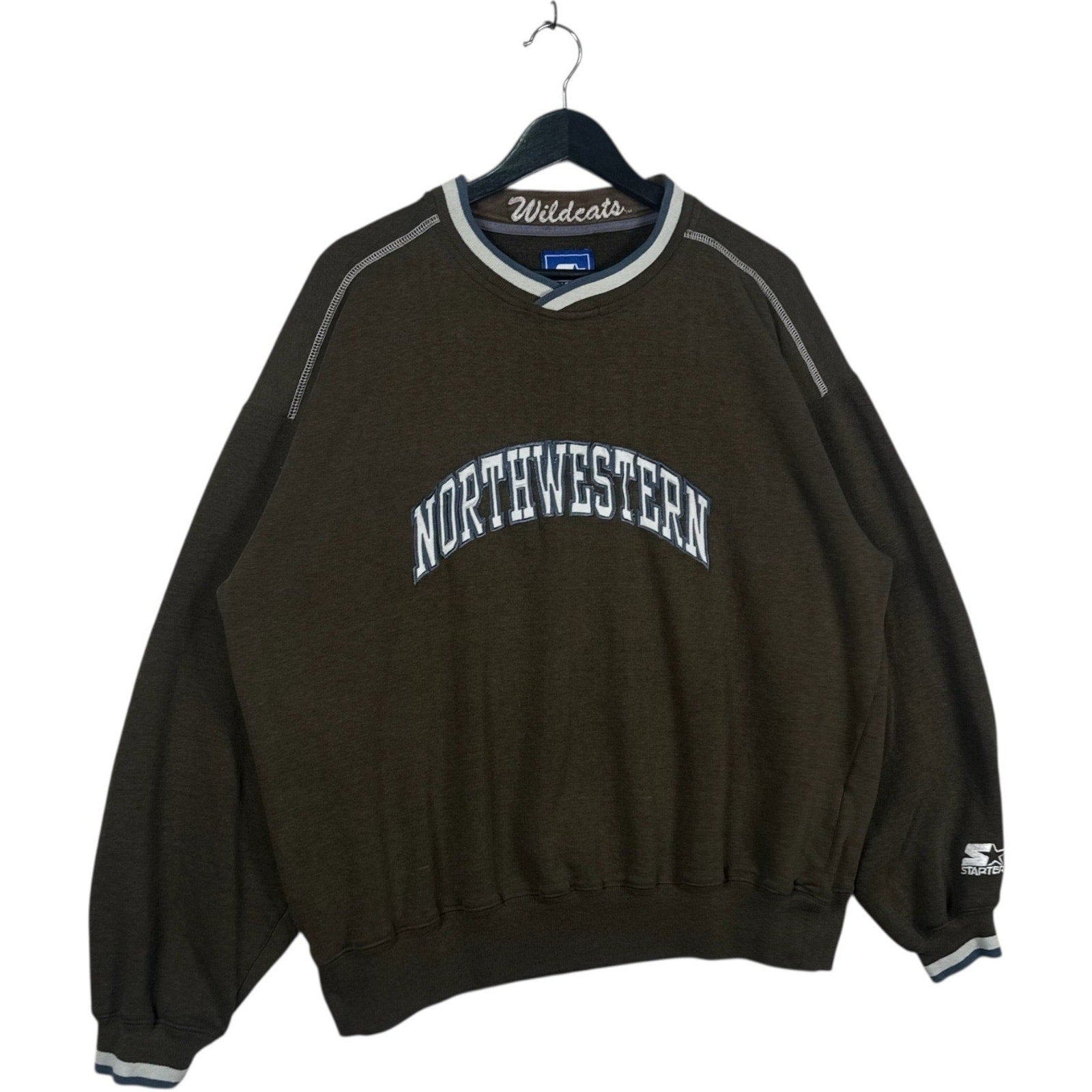 Vintage Northwestern Arch Spellout Starter Crewneck