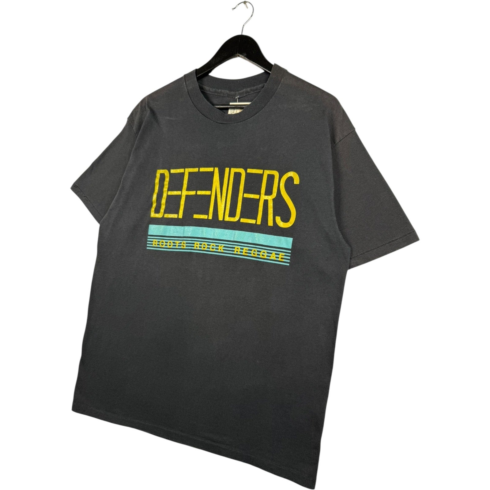 Vintage Defenders Roots Rock Reggae Band T-Shirt