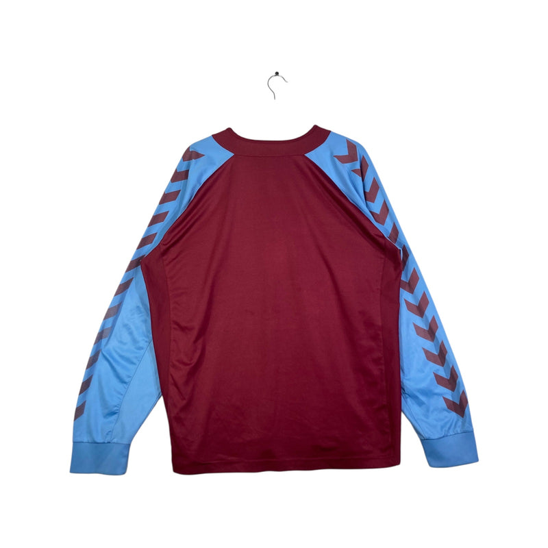 Vintage Aston Villa FC Hummel Soccer Jersey