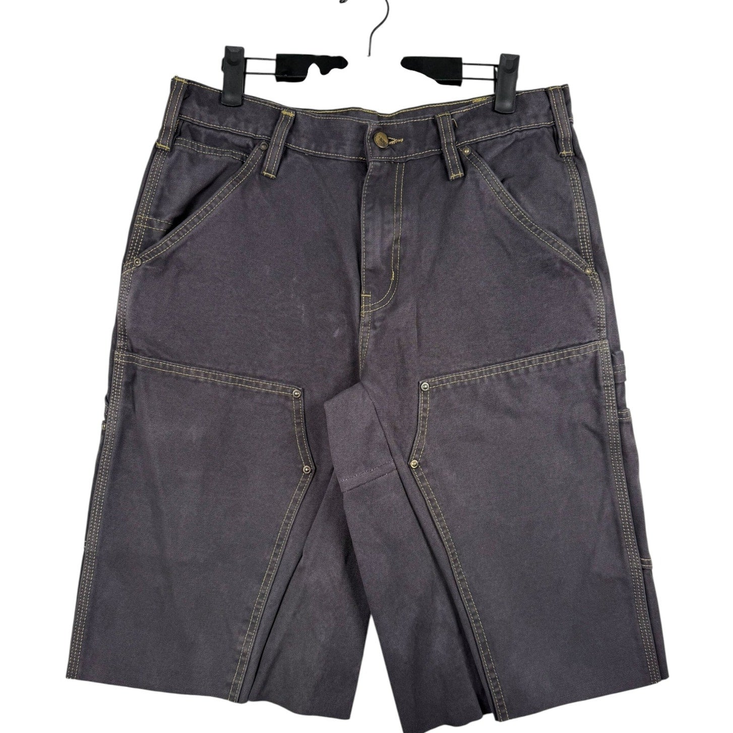 Vintage Carhartt Relaxed Raw Hem Carpenter Shorts 32