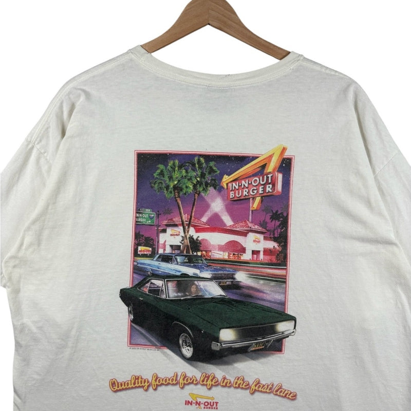 Vintage In-N-Out Burger Classic Car Graphic T-Shirt