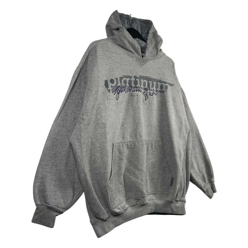 Vintage Platinum FUBU Spellout Hoodie Y2k