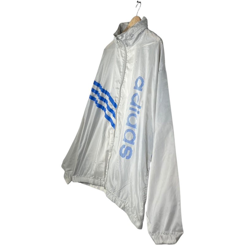 Vintage Adidas 3-Stripes Full Zip Windbreaker