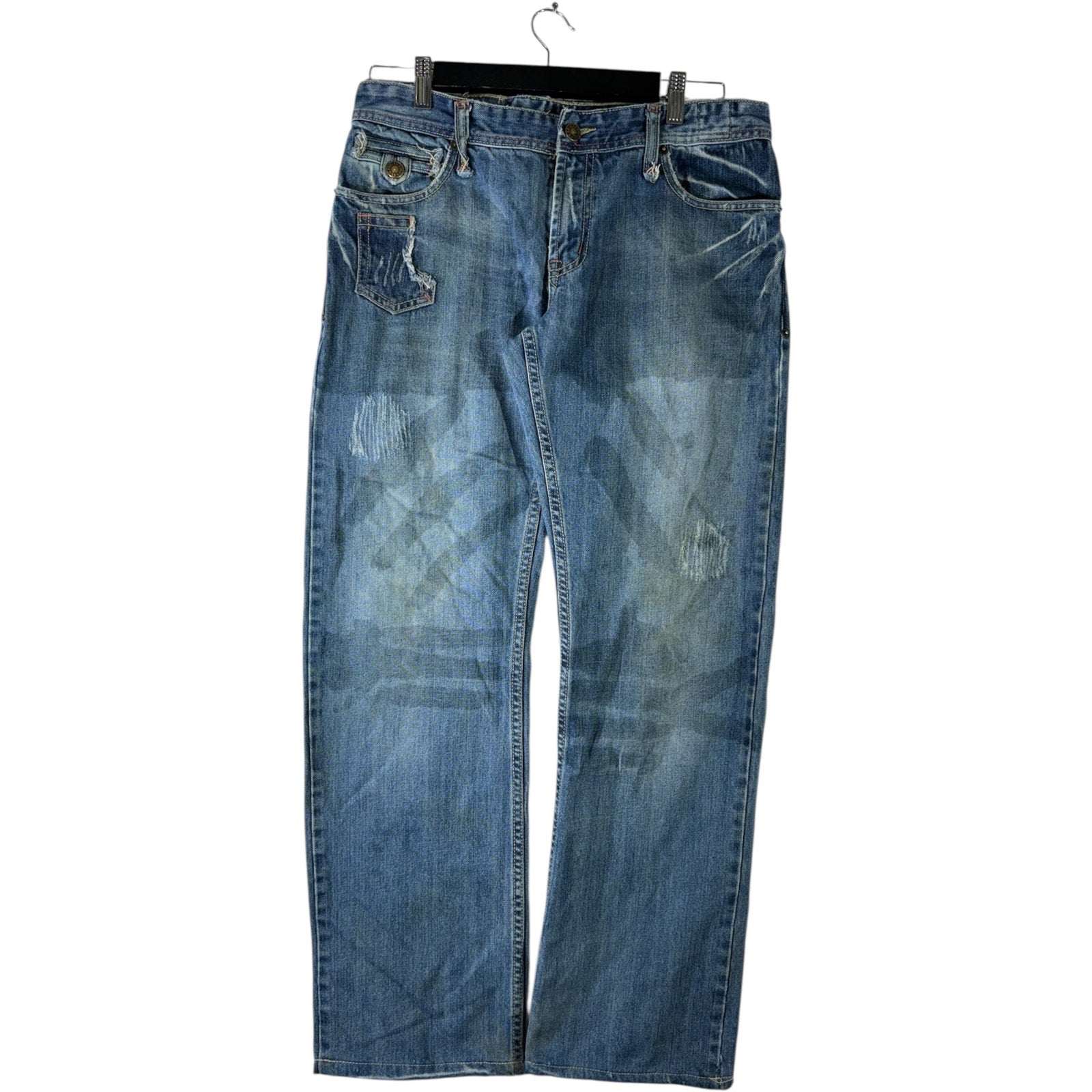 Vintage Gaodian So Straight Leg Denim Jeans 32