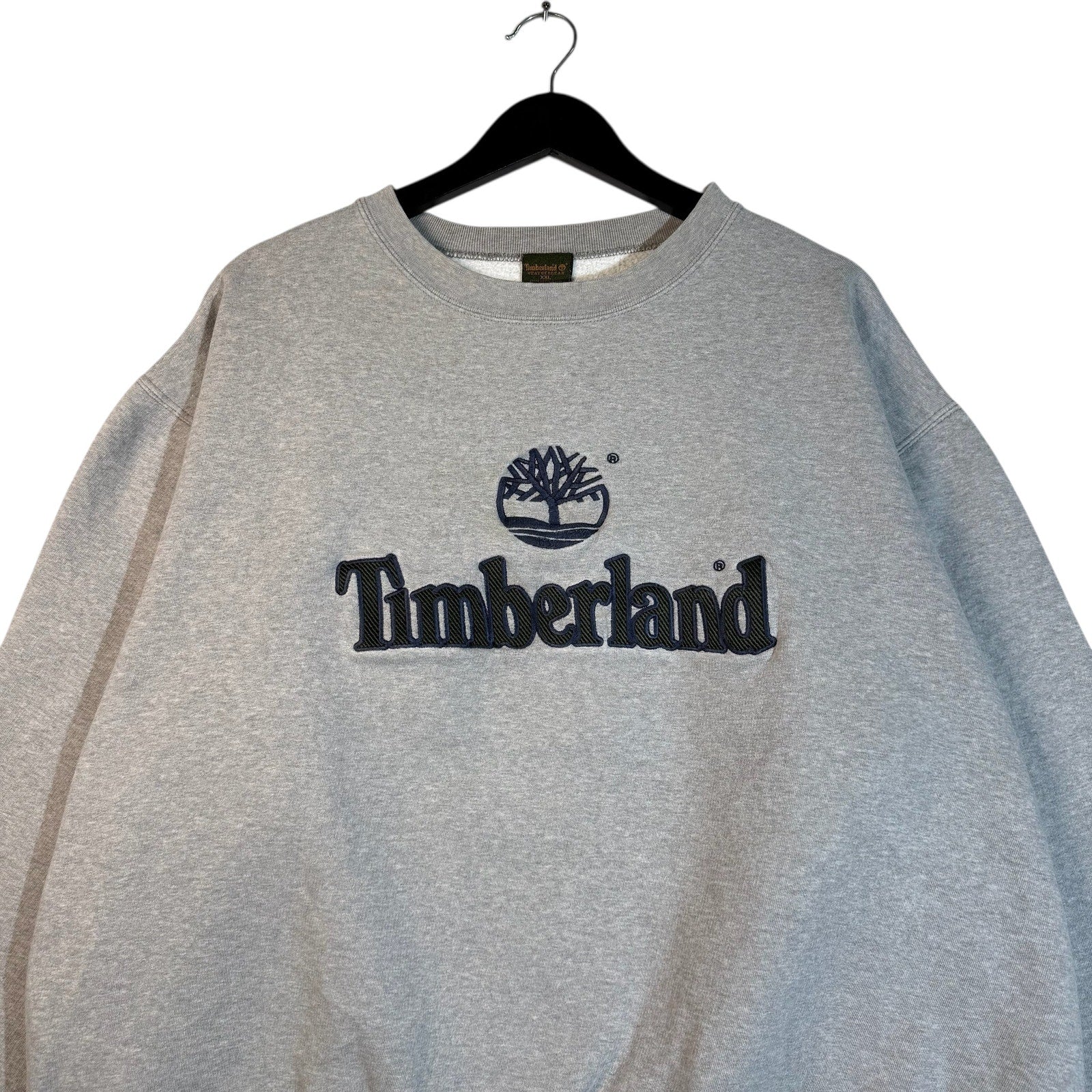 Vintage Timberland Logo Embroidered Spellout Crewneck