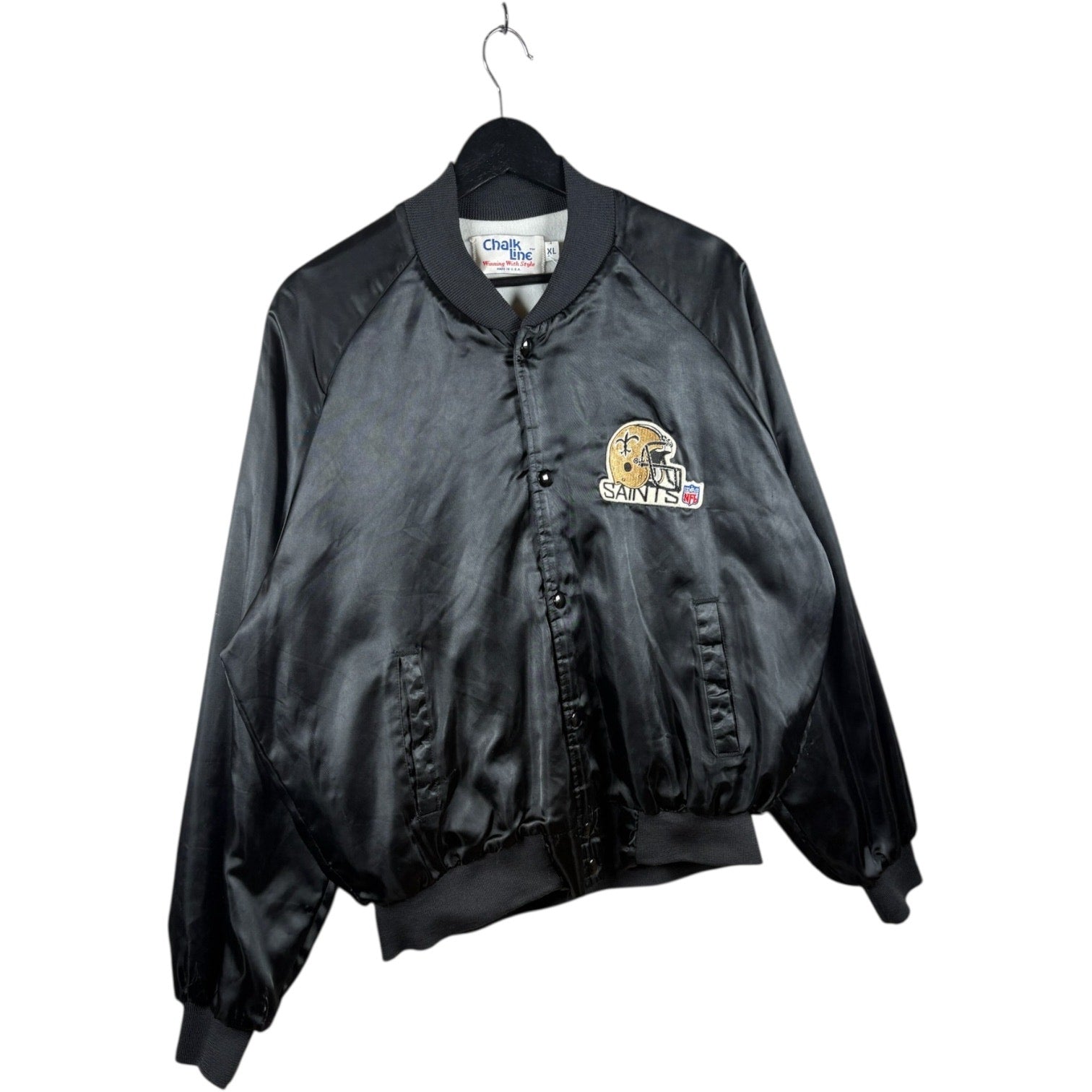 Vintage Chalk Line New Orleans Saints NFL Puffer Jacket
