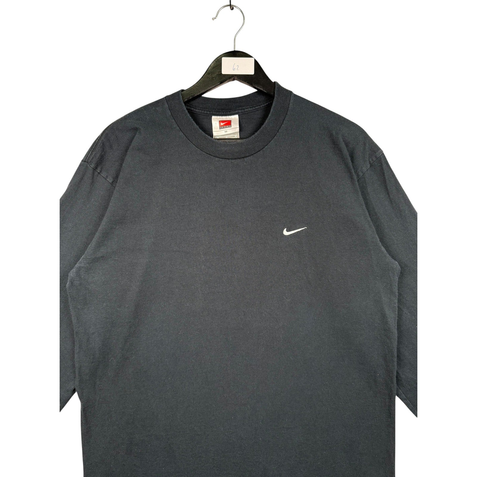 Vintage Nike Solid Long Sleeve T-shirt