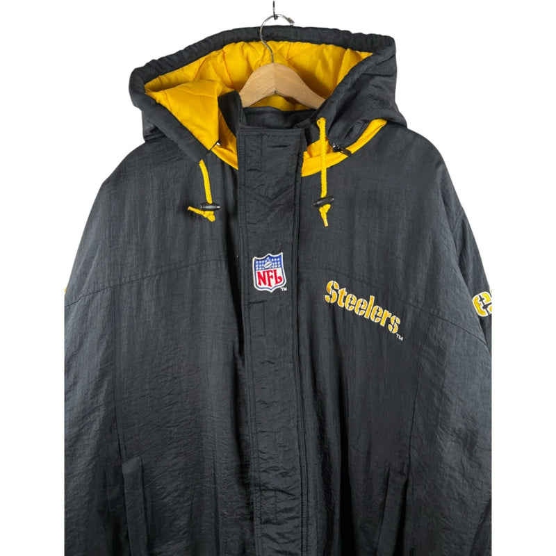 Vintage NFL Pittsburgh Steelers Puffer Jacket
